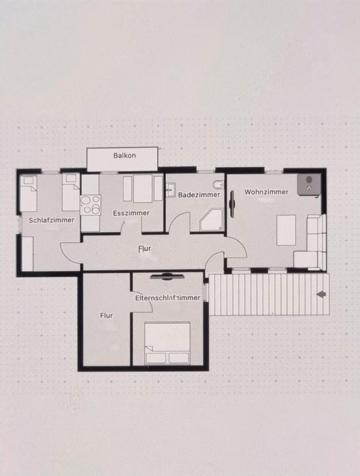 Ferienwohnung Kurparkblick Sauerland Lennestadt Exterior foto